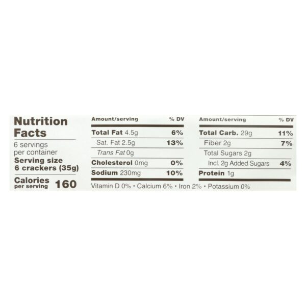 Schär Gluten Free Table Crackers - Case Of 5 - 7.4 Oz - Image 2