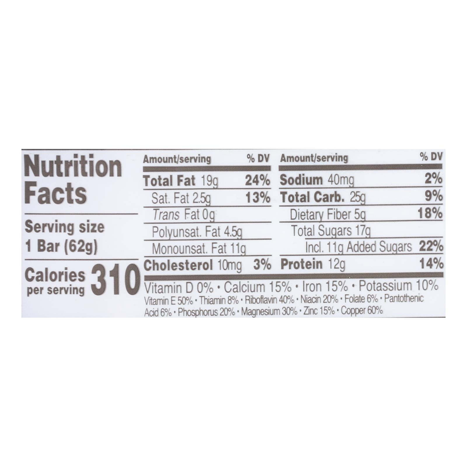 Perfect Bar Dark Chocolate Almond  - Case Of 8 - 2.2 Oz - Image 2