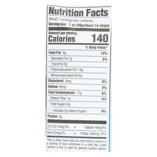 Boulder Canyon Kettle Cooked Potato Chips, 60% Lower Sodium  - Case Of 12 - 6.5 Oz - Image 2