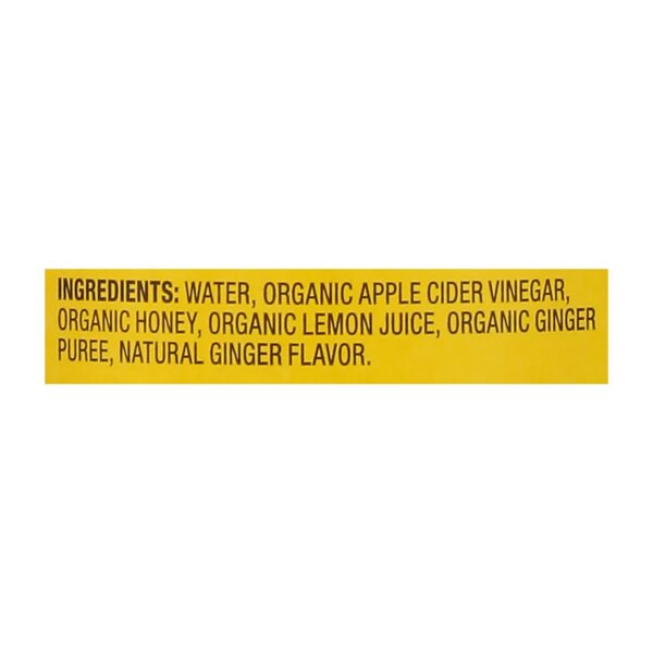 Bragg - Apple Cider Vinegar Ginger Lemon Honey Refresh - Case Of 12-16 Fz - Image 3
