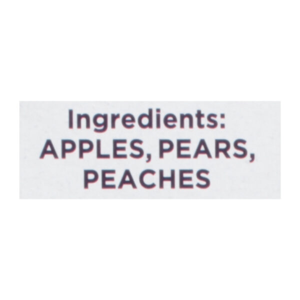 Chum Fruit Bites - Fruit Bites Peach 4pk - Case Of 6-2.8 Oz - Image 2