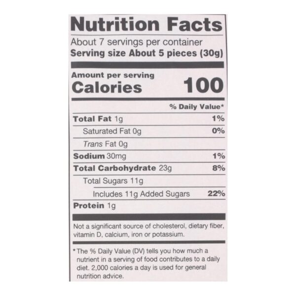 Darrell Soft Eating Liquorice - Mango - Case Of 8 - 7 Oz. - Image 2