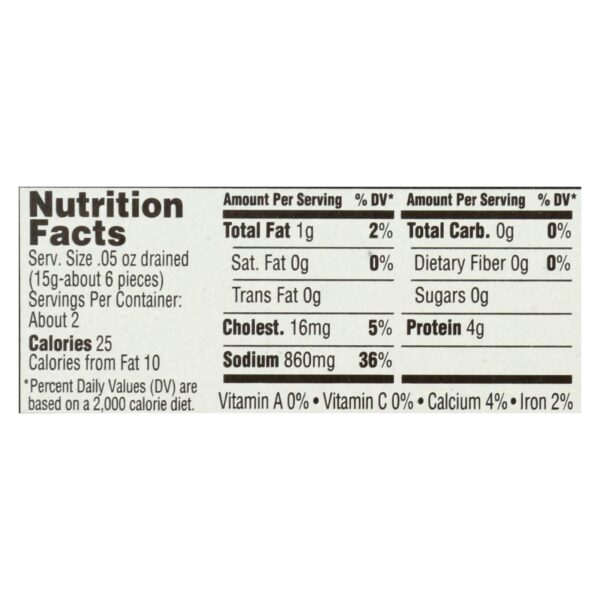 Season Flat Anchovies In Olive Oil - Case Of 12 - 2 Oz - Image 2