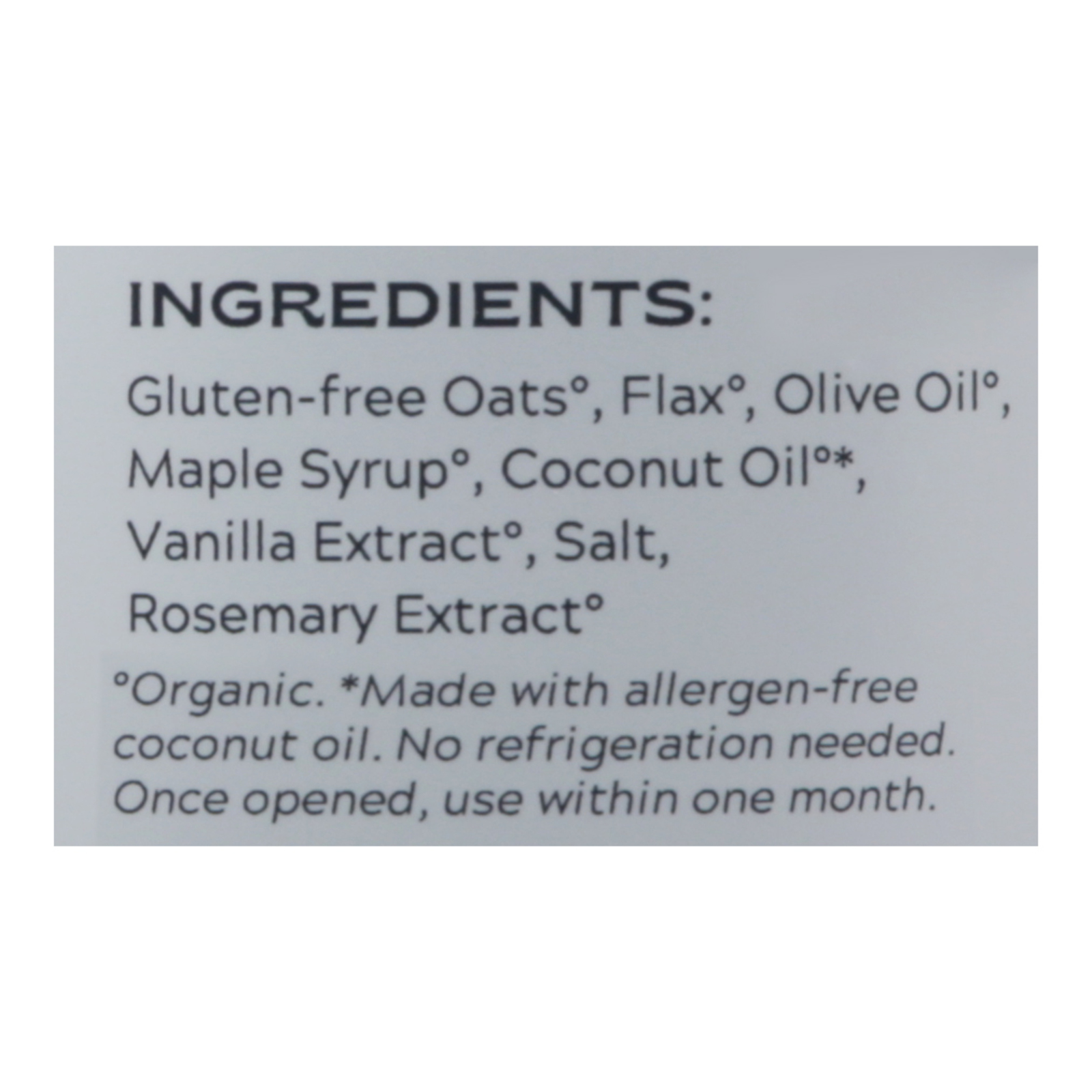 Oat Haus - Butter Granola Vanilla - Case Of 6-12 Oz - Image 2