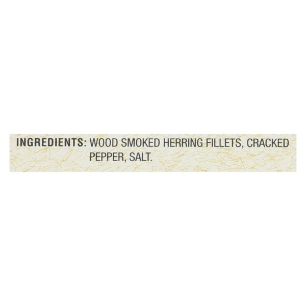 Bar Harbor - Wild Herring Fillets - Cracked Pepper - Case Of 12 - 6.7 Oz. - Image 2