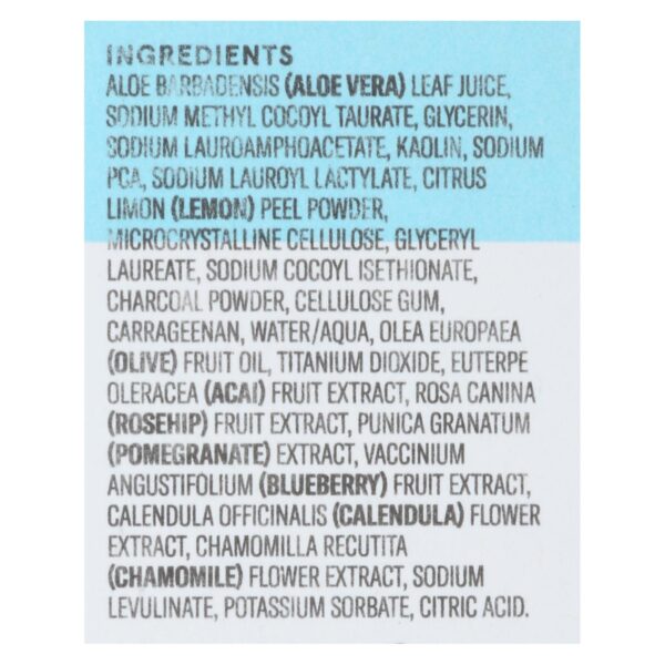 Acure - Charcoal Lemonade Facial Scrub - Incredibly Clear - 4 Fl Oz. - Image 2