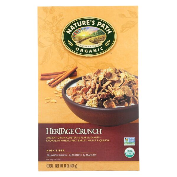Nature's Path Organic Heritage Crunch Cereal - Case Of 12 - 14 Oz. - Image 5