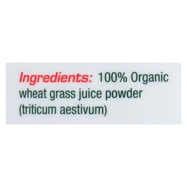 Green Foods Organic And Raw Wheat Grass Shots - 5.3 Oz - Image 2