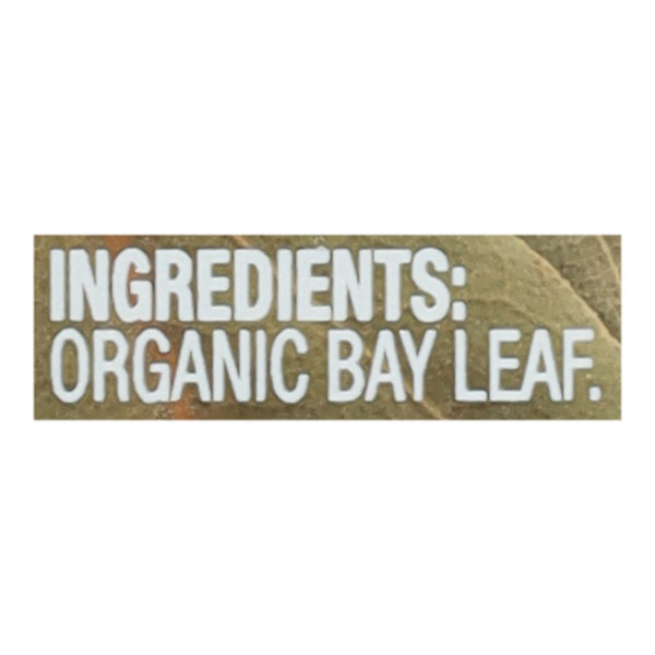 Simply Organic - Bay Leaf Organic - Case Of 6 - 0.14 Ounces - Image 2