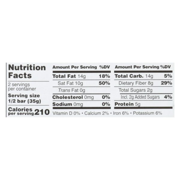 Taza Chocolate Stone Ground Organic Dark Chocolate Bar - Wicked Dark - Case Of 10 - 2.5 Oz. - Image 2