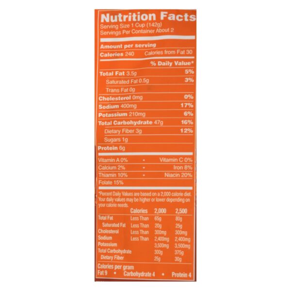 Seeds Of Change Organic Quinoa And Brown Rice With Garlic - Case Of 12 - 8.5 Oz. - Image 2