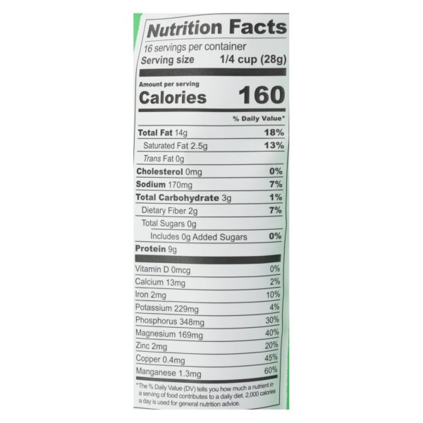 Go Raw Sprouted Seeds, Pumpkin With Celtic Sea Salt  - Case Of 6 - 14 Oz - Image 2