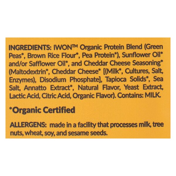I Won! Nutrition Co - Chips Ched Chs Protein Stx - Case Of 12 - 5 Oz - Image 2