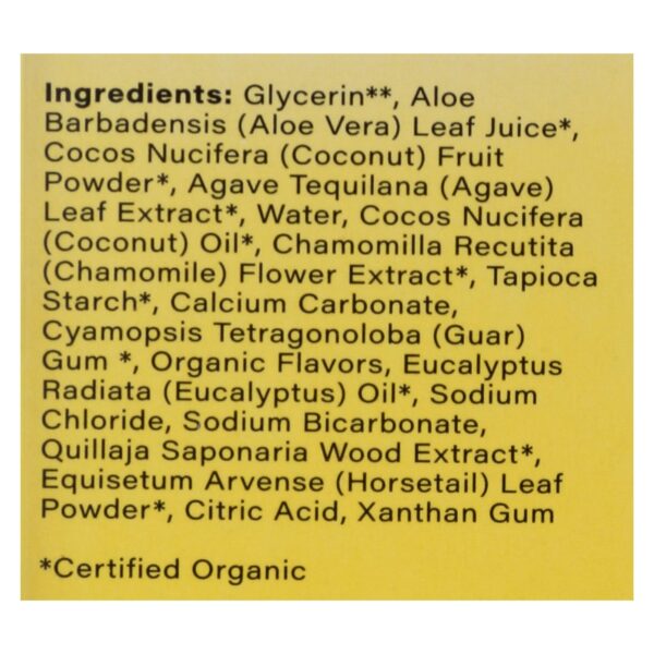 Radius Coconut Banana With Organic Chamomile Flower & Coconut Oil Toothpaste  - 1 Each - 3 Oz - Image 2