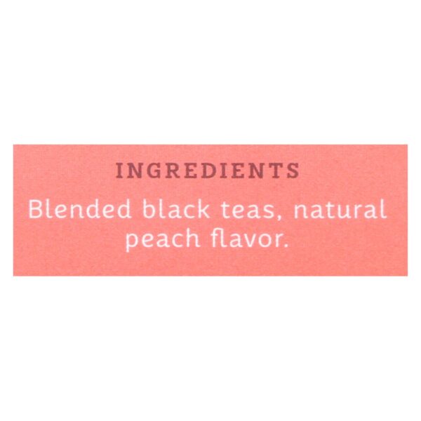 Stash Tea Tea - Black Peach - Case Of 6 - 20 Count - Image 2