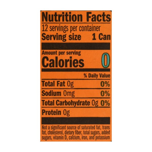 Lacroix Sparkling Water - Orange - Case Of 2 - 12/12 Fl Oz - Image 2
