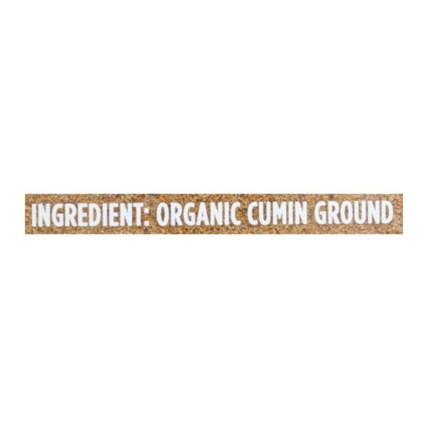 Spicely Organics - Cumin Organic Ground - Case Of 2-17 Ounces - Image 2
