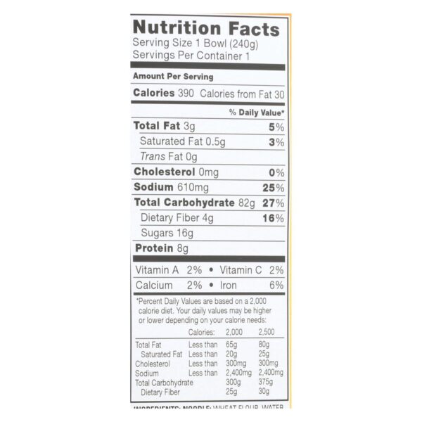 Simply Asia Sesame Teriyaki Noodle Bowl - Case Of 6 - 8.5 Oz. - Image 2