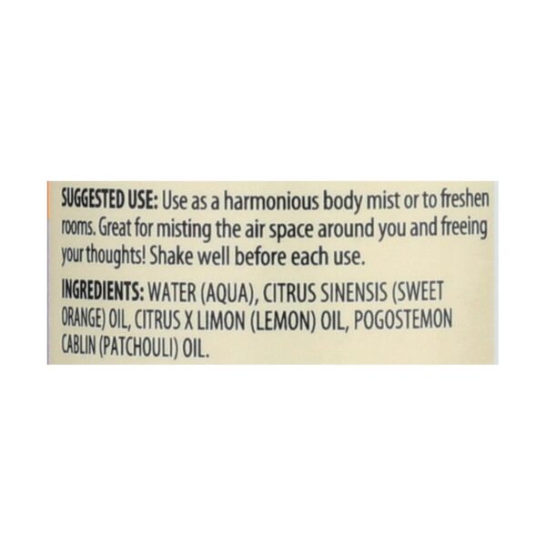 Aura Cacia - Aromatherapy Mist Patchouli Sweet Orange - 4 Fl Oz - Image 2