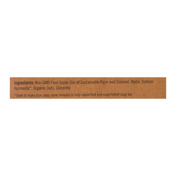 Sappo Hill Natural Oatmeal Glycerine Soap Fragrance Free - 3.5 Oz - Case Of 12 - Image 2