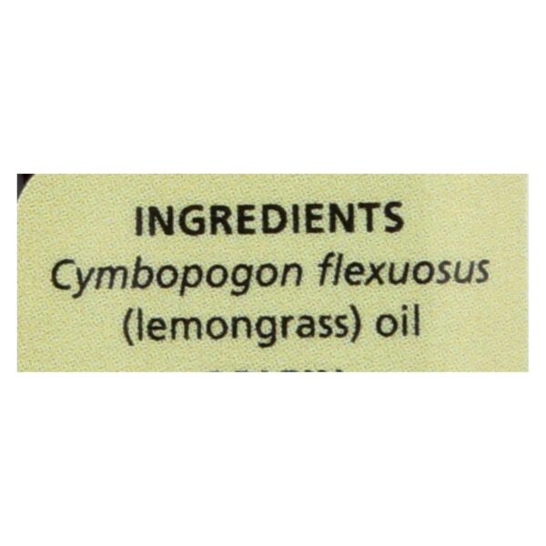 Aura Cacia - Pure Essential Oil Lemongrass - 0.5 Fl Oz - Image 2