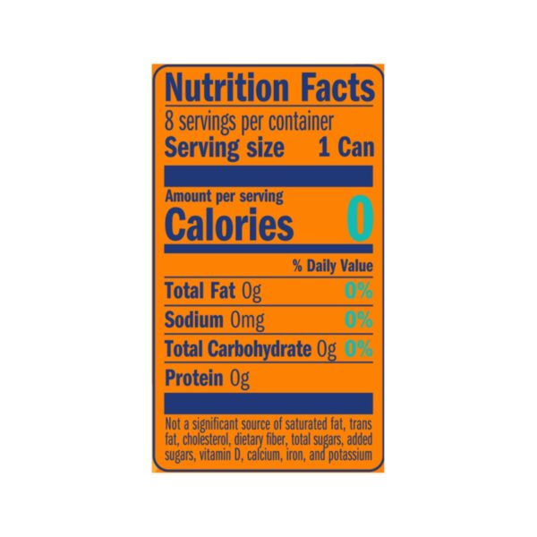Lacroix - Sparkling Water - Orange - Case Of 3 - 8/12 Fl Oz. - Image 2