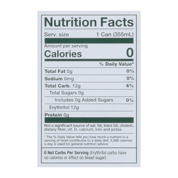 Reed's - Ginger Ale Zero Sleek - Case Of 6-4/12 Fz - Image 2