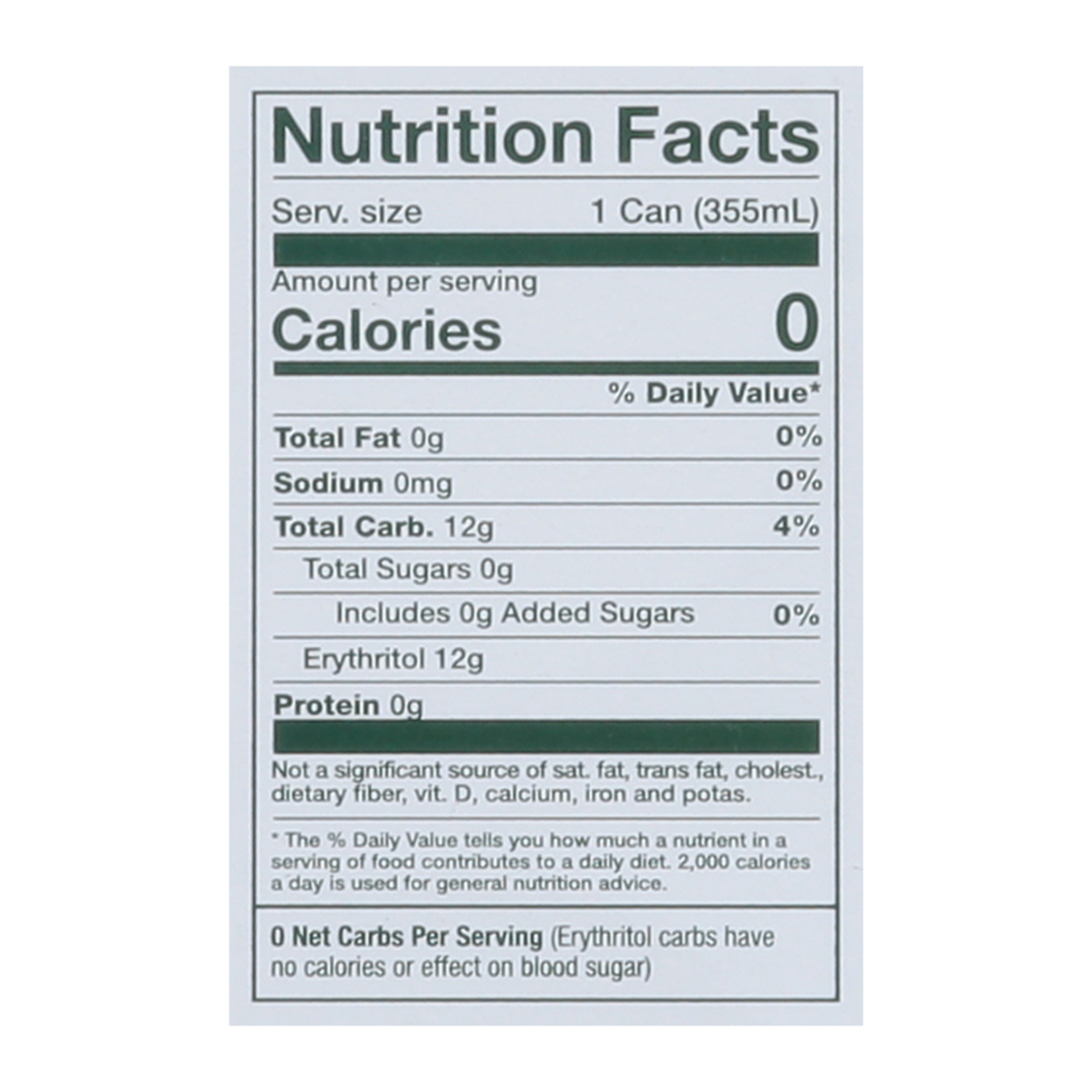 Reed's - Ginger Ale Zero Sleek - Case Of 6-4/12 Fz - Image 2