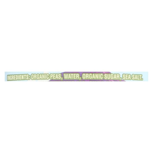Green Valley Organics - Peas Sweet - Case Of 12-15 Oz - Image 2