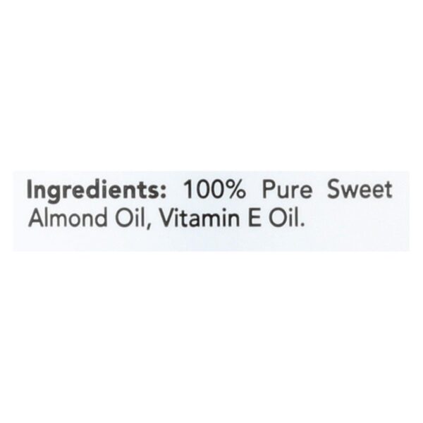 Hobe Labs Hobe Naturals Sweet Almond Oil - 4 Fl Oz - Image 2