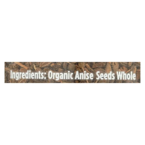 Spicely Organics - Anise Seeds Ground - Case Of 3 - 1.4 Oz - Image 2