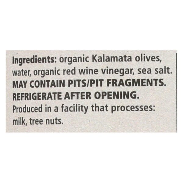 Divina - Organic Olives - Kalamata Sliced - Case Of 6 - 5.6 Oz. - Image 2