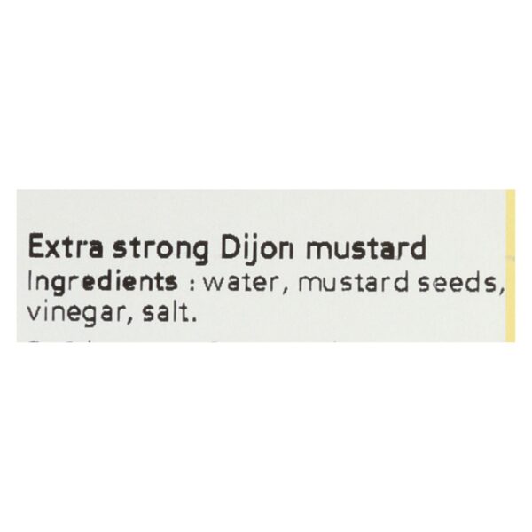 Beaufor Extra Strong Dijon Mustard - Case Of 12 - 7.05 Oz - Image 2