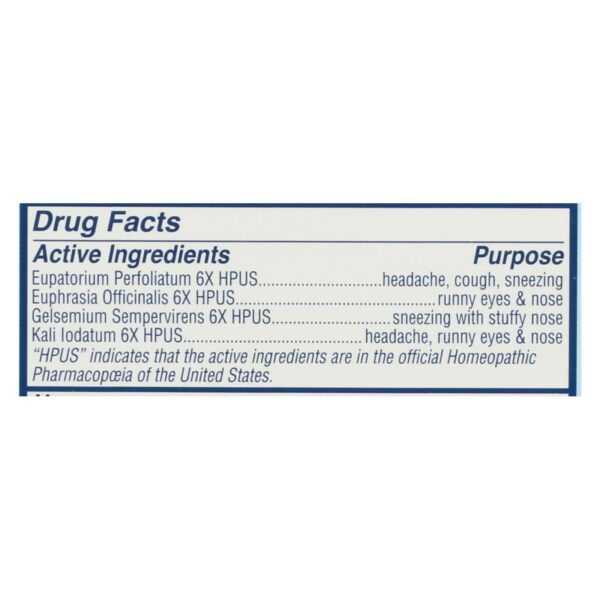 Hylands Homeopathic Baby Tiny Cold Tablets - 125 Tablets - Image 2