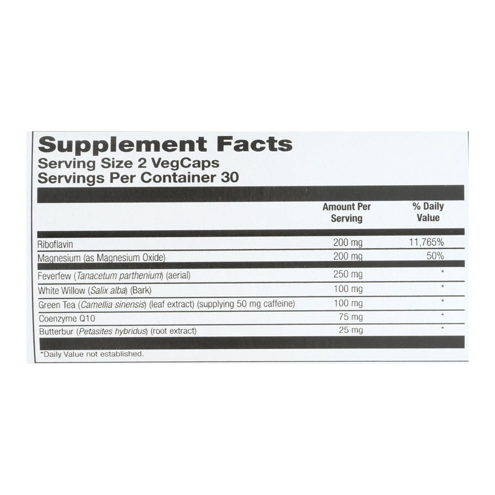 Nature's Life - Migrasoothe Quick Caps - 1 Each - 60 Ct - Image 2