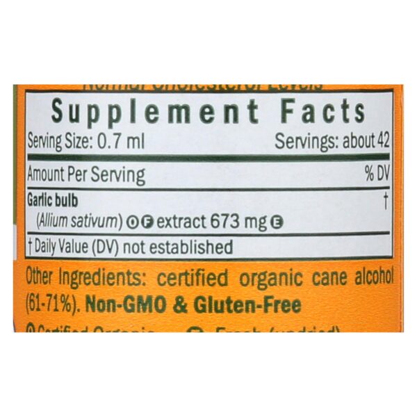 Herb Pharm - Garlic - 1 Each-1 Fz - Image 2
