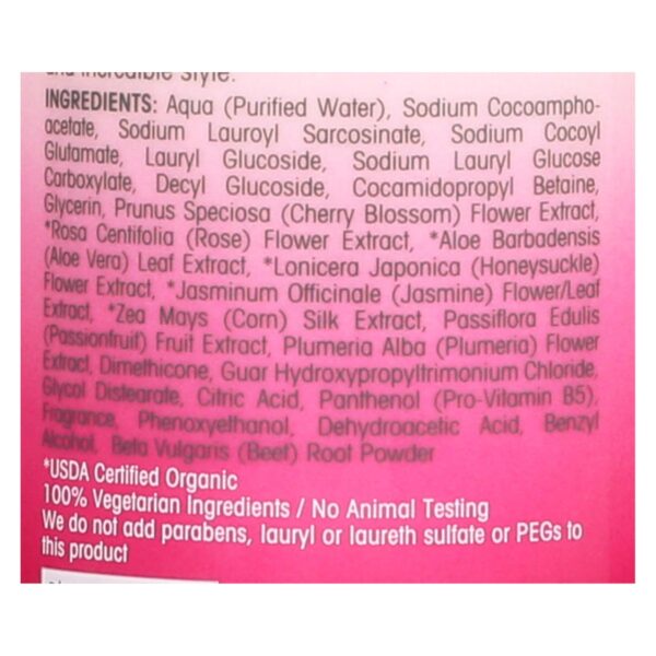Giovanni Hair Care Products 2chic - Shampoo - Cherry Blossom And Rose Petals - 24 Fl Oz - Image 2