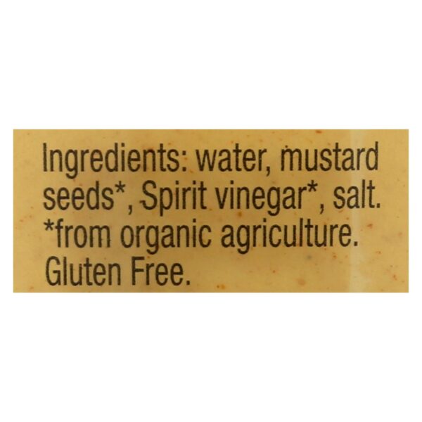 Bornier - Mustard - Organic Dijon - Case Of 6 - 7.4 Oz - Image 2