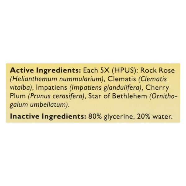 Bach Flower Remedies Rescue Remedy Stress Relief For Pets - 10 Ml - Image 2