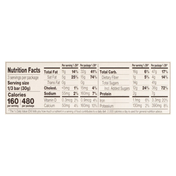 Chocolove - Bar Milk Chocolate Almond Sea Salt - Case Of 12-3.2 Oz - Image 2