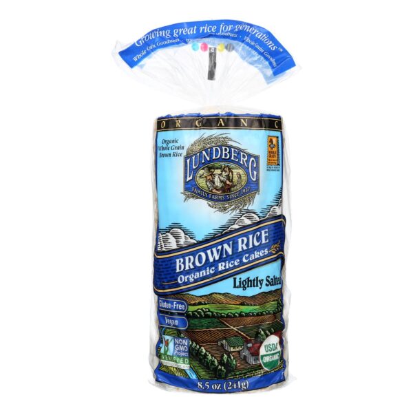 Lundberg Family Farms - Rice Cake Brown Saltd - Case Of 6-8.5 Oz - Image 3