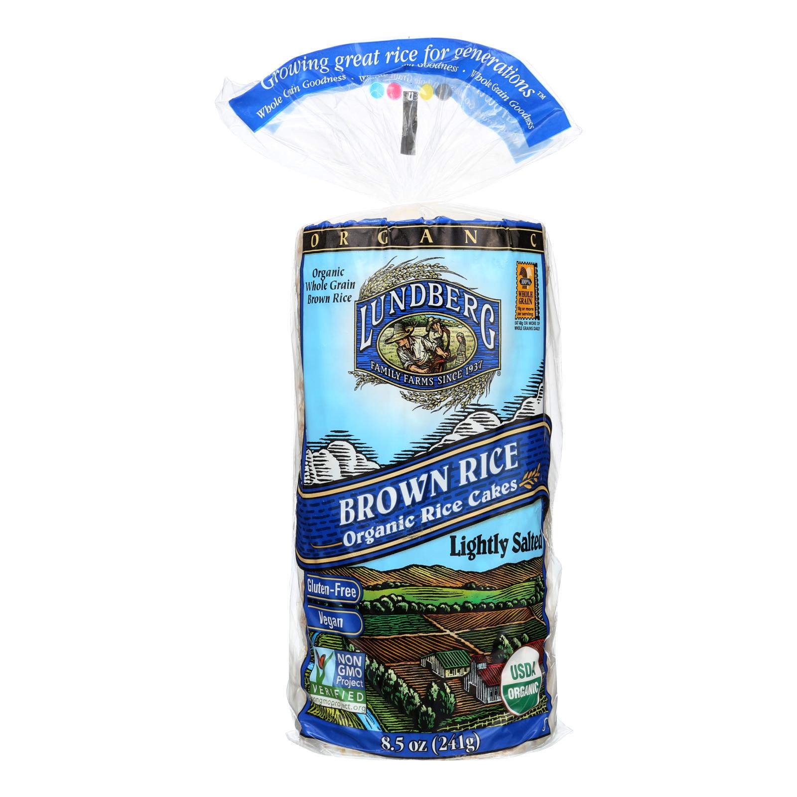 Lundberg Family Farms - Rice Cake Brown Saltd - Case Of 6-8.5 Oz - Image 3
