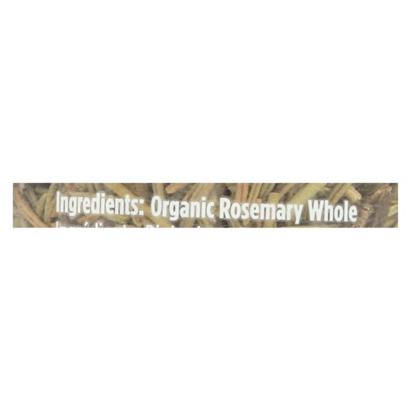Spicely Organics - Organic Rosemary - Whole - Case Of 3 - 0.5 Oz. - Image 2