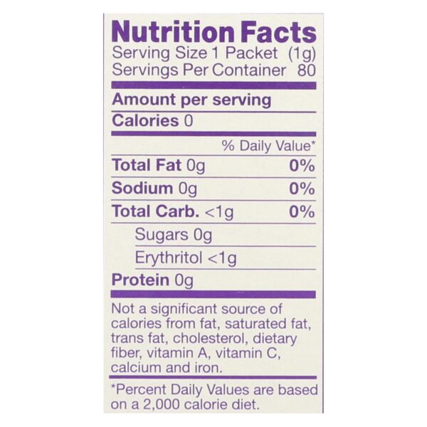 Pyure Brand Organic Stevia Granular Sweetener  - Case Of 6 - 2.82 Oz - Image 2