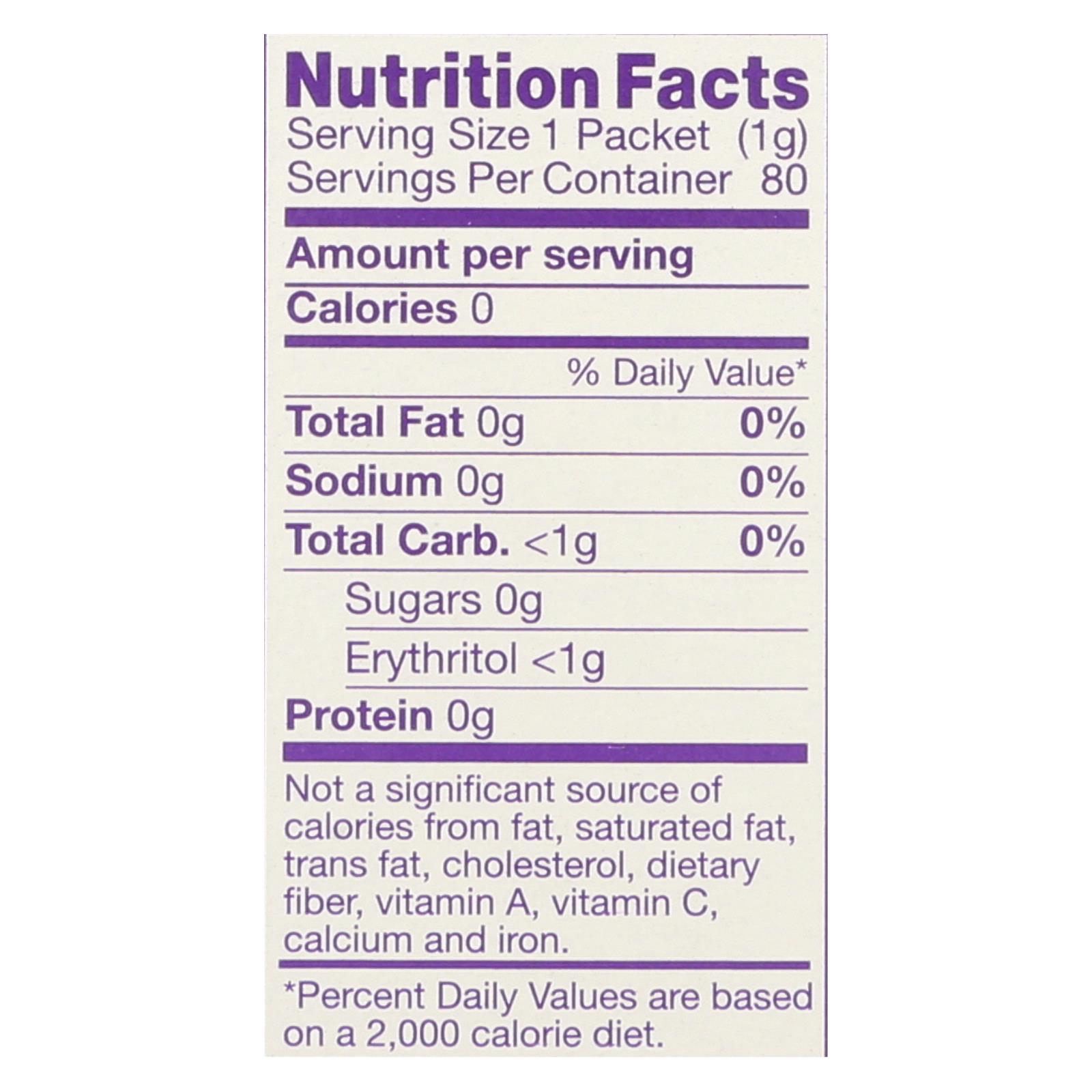 Pyure Brand Organic Stevia Granular Sweetener  - Case Of 6 - 2.82 Oz - Image 2