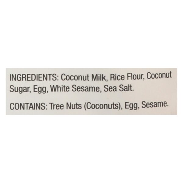 Sun Tropics Coco Rolls Original, Rolled Coconut Wafer  - Case Of 12 - 4 Oz - Image 2