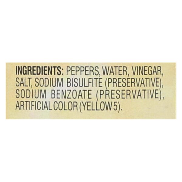 Reese Pepperoncini - Jar - Case Of 12 - 11.5 Oz - Image 2
