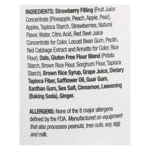 Betty Lou's Fruit Bar - Strawberry - Gluten Free - Case Of 12 - 2 Oz - Image 2