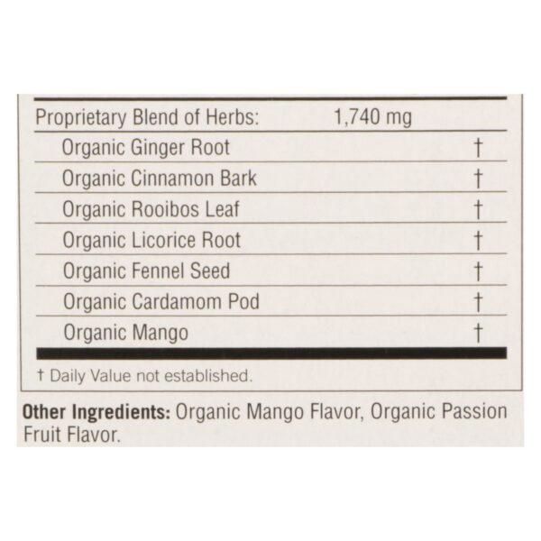 Yogi Tea - Organic - Mango Ginger - Case Of 6 - 16 Bag - Image 2