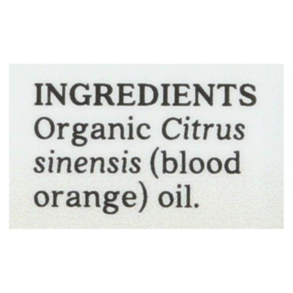 Aura Cacia - Essential Oil - Blood Orange - Case Of 1 - .25 Fl Oz. - Image 2